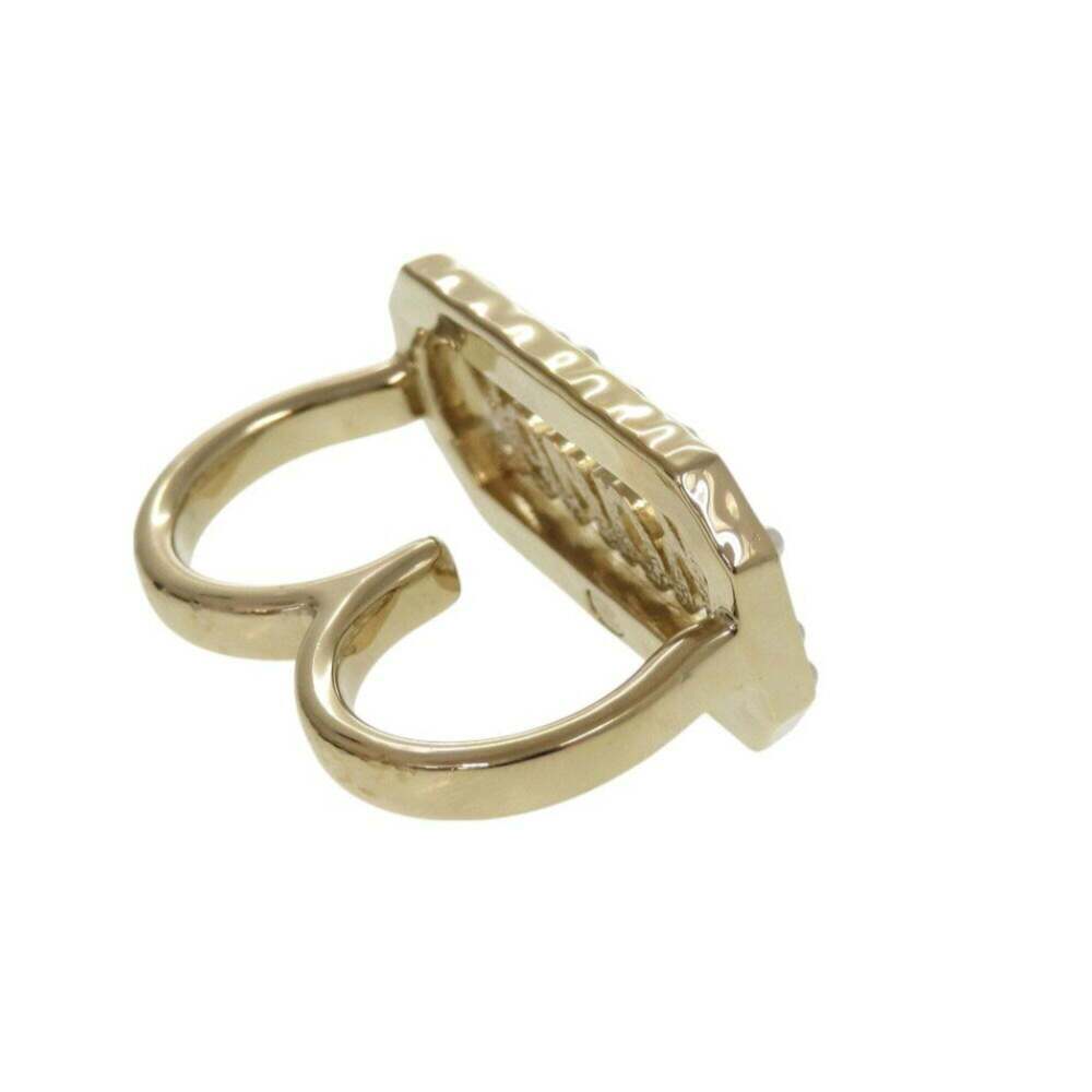 CHANEL Authentic Gold Pearl Ring - Picture 6 of 9
